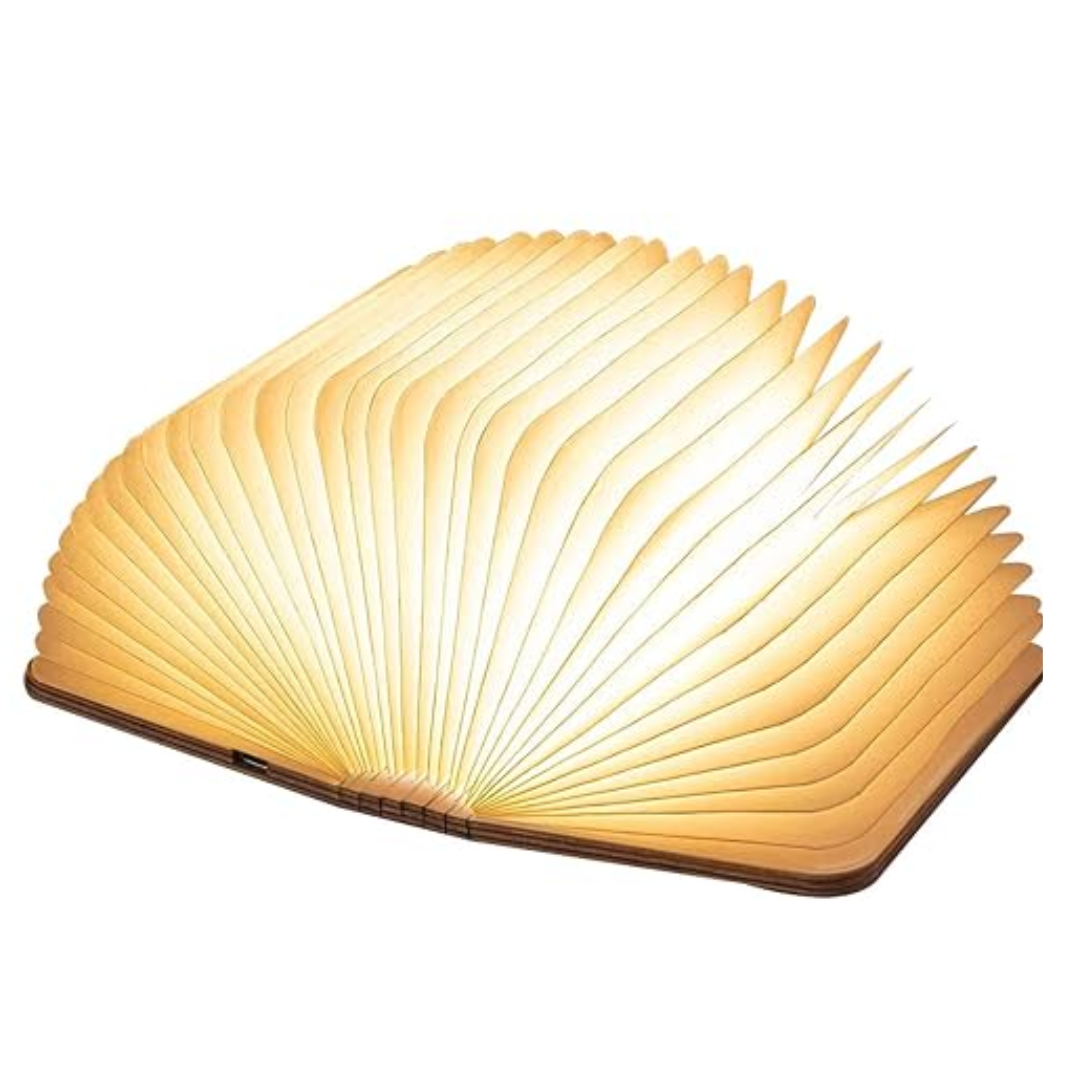 Lámpara recargable, giratoria y plegable